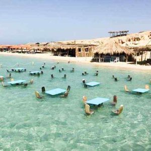 Orange island from hurghada